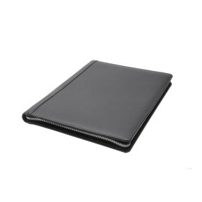 ESQUIRE Schreibmappe mit umlfd. RV A4 black