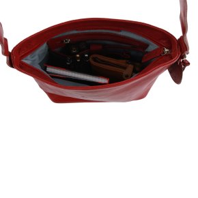 Saccoo Para Schultertasche red