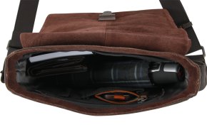 Strellson CAMDEN SVF Schultertasche dark brown