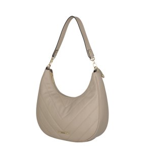 BARBARA & travelite BARBARA COZY hobo bag sand