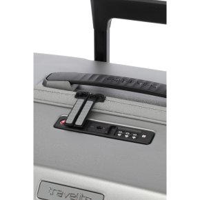 Travelite MILLENIUM Trolley 4w M exp. silver