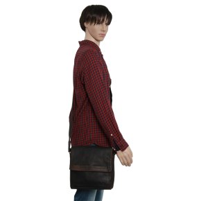 Strellson CAMDEN SVF Schultertasche dark brown