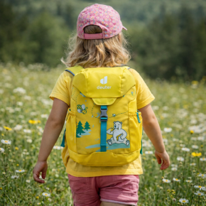 Deuter SCHMUSEBÄR  Kinderrrucksack turmeric-corn