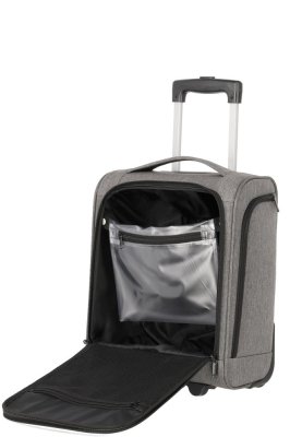 Travelite CABIN 2w Bordtrolley Underseater grau melange