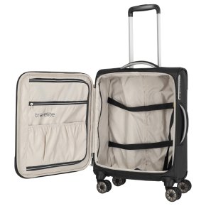 Travelite MIIGO Trolley S 4w nachtschwarz