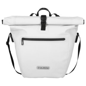 BASICS Fahrradtasche weiss