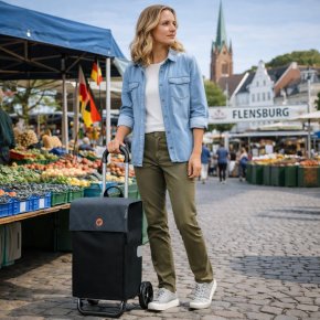 Andersen SCALA Einkaufstrolley HERA schwarz