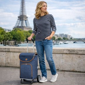 Andersen SCALA PLUS  Einkaufstrolley FAMKE blau