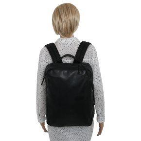 Aunts & Uncles Nagoya Rucksack 15" Lederfront black