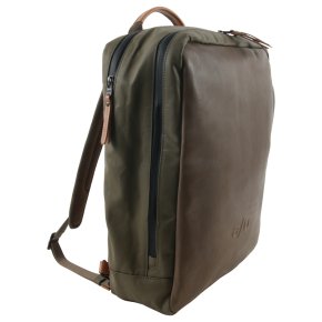 Aunts & Uncles Nagoya Rucksack 15" Lederfront fallen rock