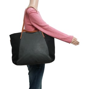 Aunts & Uncles SAPPORO Shopper black/gravity grey