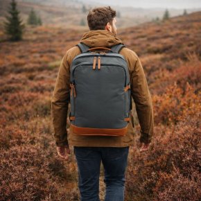 Aunts & Uncles Kawaguchi Rucksack 15" gravity grey