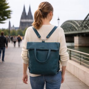 Aunts & Uncles Pomelo Rucksack / Handtasche slate blue