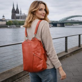 Aunts & Uncles BRAMBLE Rucksack/Schultertasche ginger bisquit