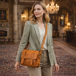 Aunts & Uncles MISS APPLEPIE Schultertasche Postbag honey