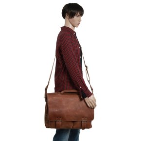 Aunts & Uncles JACK Aktentasche vintage tan