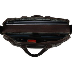 Aunts & Uncles EARL Laptoptasche dark cigar