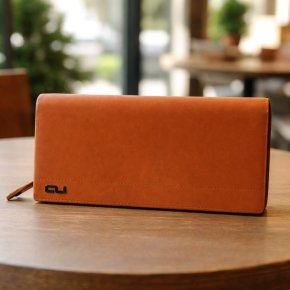 Aunts & Uncles VILDE gr. Geldbörse Überschlag cognac