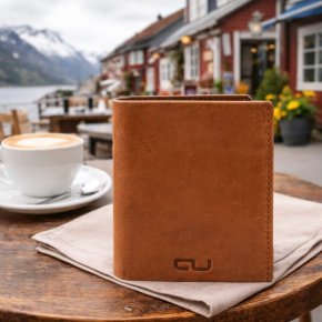 Aunts & Uncles JUKKA Jeansbörse cognac