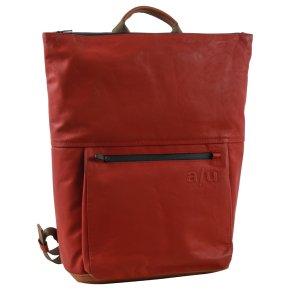 SAKAI Rucksack 15" brick red