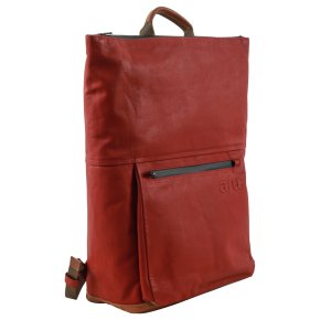 Aunts & Uncles SAKAI Rucksack 15" brick red