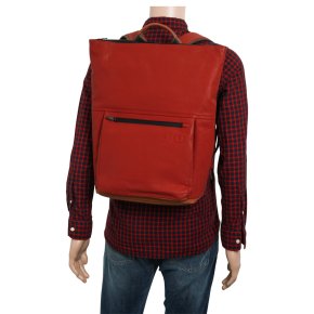 Aunts & Uncles SAKAI Rucksack 15" brick red