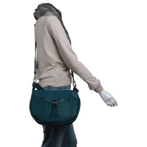 FredsBruder Pruvia small Hobo Bag deep sea