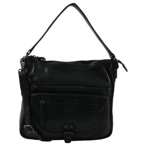 Ledertasche black