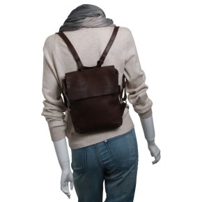 Saccoo Sica S  Rucksack dark coffee