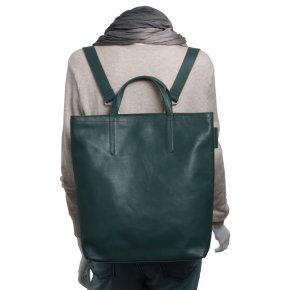 Aunts & Uncles LOQUAT Rucksack/Schultertasche dark jade