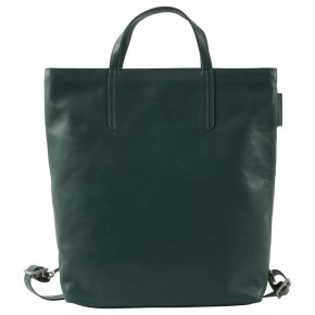 LOQUAT Rucksack/Schultertasche dark jade