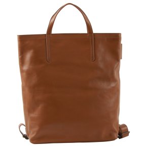 LOQUAT Rucksack/Schultertasche cognac