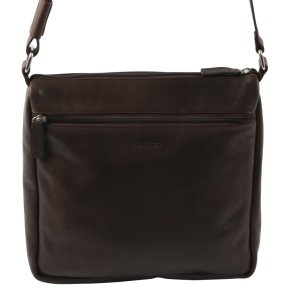 Saccoo Tortuga L Zip Bag dark coffee