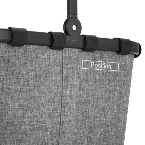 Reisenthel carrybag twist silver