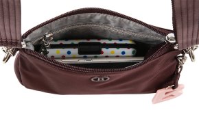 BOGNER VERBIER KATA Schultertasche burgundy