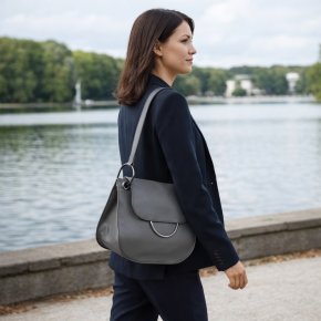 Bree CORDOBA 2 Schultertasche dark grey