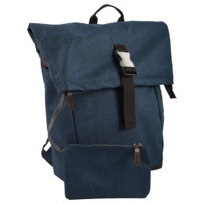 BREE PNCH STYLE 93 Rucksack jeans denim