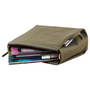 Bree PURE 4 Schultertasche olive