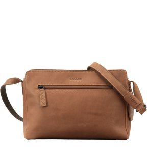 Saccoo Arica Schultertasche cognac