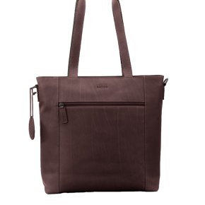 Saccoo Compras Schultertasche chestnut