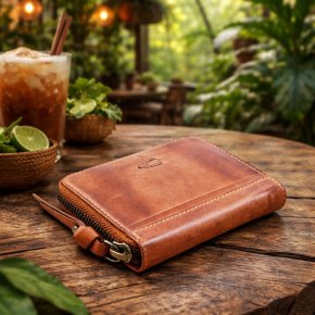CAMEL ACTIVE SULLANA W1  wallet RFID  cognac