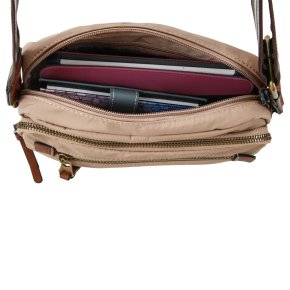 CAMEL ACTIVE BARI cross bag beige