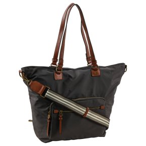 BARI shopper dark grey