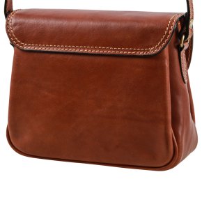 Gianni Conti Schultertasche cognac