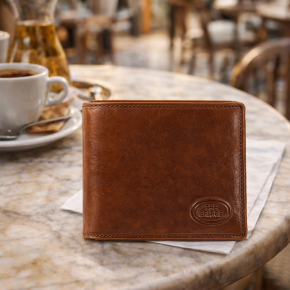 the bridge Scheintasche Rindleder braun