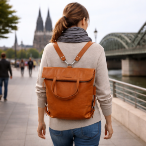 Aunts & Uncles POMELO Rucksack/Handtasche golden dandelion