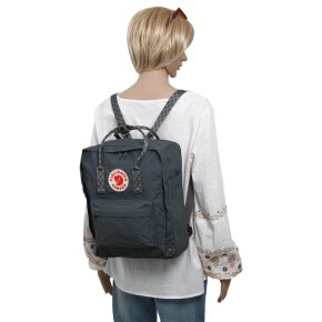 FJÄLLRÄVEN KANKEN Rucksack super grey-chess pattern