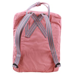 FJÄLLRÄVEN KANKEN Rucksack pink-long stripes