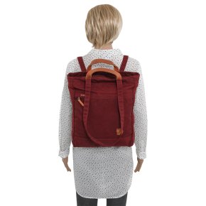 FJÄLLRÄVEN TOTEPACK No.1  L 2in1 Tasche deep red