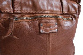 Gianni Conti Umhängetasche cognac